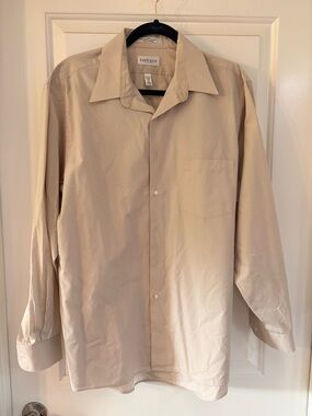Van Heusen Light Beige Dress Shirt